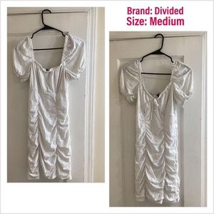 Medium White Bodycon Dress